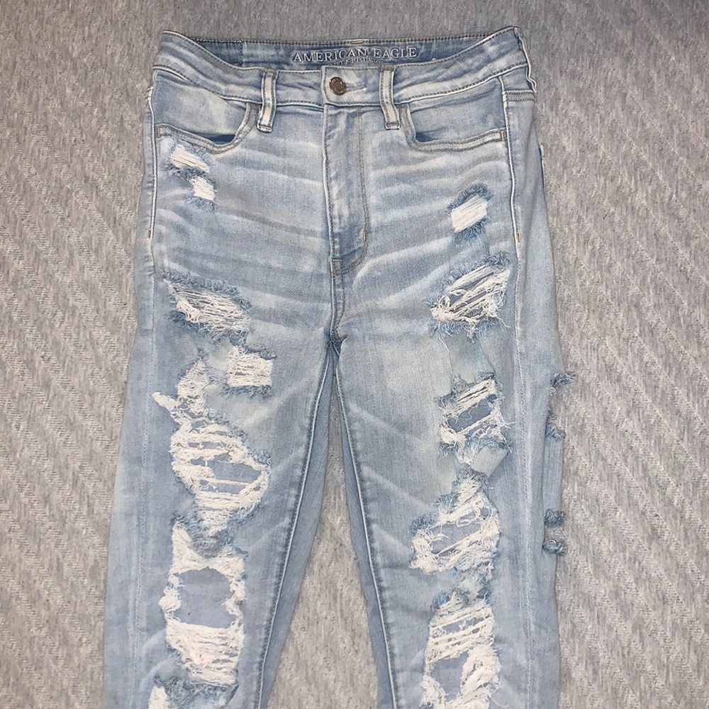 American eagle super high rise jegging